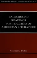 Background Readings for Teacher of American Literature
