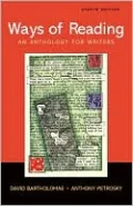 Ways of Reading: An Anthology for Writers