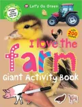 I Love the Farm Giant Activity Book