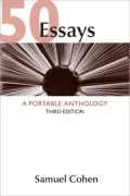 50 Essays: A Portable Anthology by Samuel Cohen — book cover