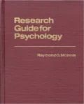 Research Guide For Psychology, Vol. 1