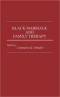 Black Marriage and Family Therapy