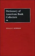 Dictionary of American Book Collectors