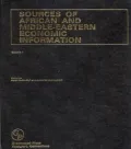 Sources of African and Middle-Eastern Economic Information