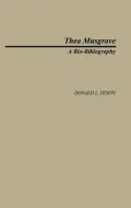 Thea Musgrave: A Bio-Bibliography