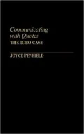 Communicating with Quotes