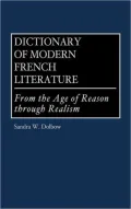 Dictionary of modern French literature