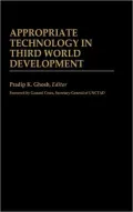 Appropriate Technology in Third World Development