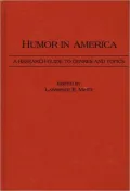 Humor in America: A Research Guide to Genres and Topics