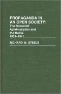 Propaganda In An Open Society, Vol. 111