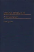Milos Forman, Vol. 1 by Thomas J. Slater — book cover