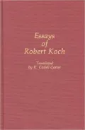 Essays of Robert Koch