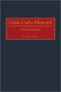 Gian Carlo Menotti, Vol. 77