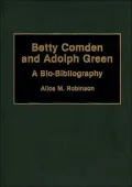 Betty Comden and Adolph Green