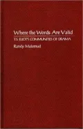 Where The Words Are Valid, Vol. 58