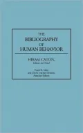 The Bibliography of Human Behavior