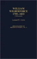 William Wilberforce, 1759-1833: A Bibliography