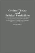 Critical Theory And Political Possibilities
