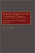 Popular Singers Of The Twentieth Century, Vol. 78