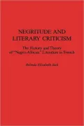 Negritude And Literary Criticism