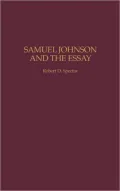 Samuel Johnson and the Essay, Vol. 79