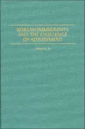 Korean Immigrants and the Challenge of Adjustment, Vol. 127