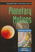 Planetary Motions: A Historical Perspective
