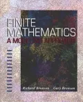 Finite Mathematics A Modeling Approach