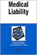 Medical Liability in a Nutshell (In A Nutshell Series)