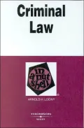 Criminal Law in a Nutshell