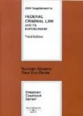 2004 Supplement to Federal Criminal Law and Its Enforcement