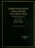 Administrative Procedure and Practice: Problems and Cases