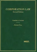 Gevurtz's Corporation Law, 2D (Hornbook Series)