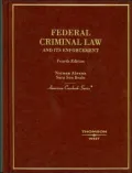 Federal Criminal Law And Its Enforcement