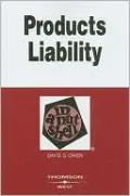 Products Liability in a Nutshell