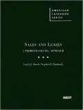 Sales and Leases: A Problem-Solving Approach