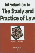 Introduction to the Study and Practice of Law
