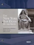 Darrow-Kleinhaus, Berman and Cooney's the New York Bar Exam by the Issue