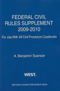 Federal Civil Rules Supplement, 2009-2010