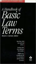 Black's Handbook of Basic Law Terms