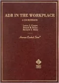 ADR in the Workplace, a Coursebook