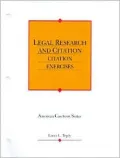 Legal Research & Citation: Legal Citation Exercises