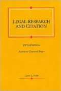 Legal Research and Citation