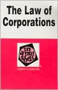 Law of Corporations In a Nutshell