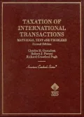 Taxation of International Transactions: Materials, Text, and Problems
