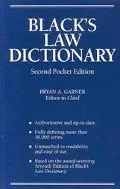 Black's Law Dictionary
