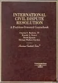 International Civil Dispute Resolution
