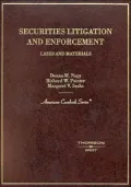 Securities Litigation and Enforcement Cases and Materials
