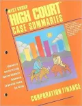 High Court Case Summaries: Corporation Finance
