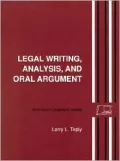 Legal Writing, Analysis, and Oral Argument